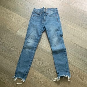 Madewell skinny jeans size 27